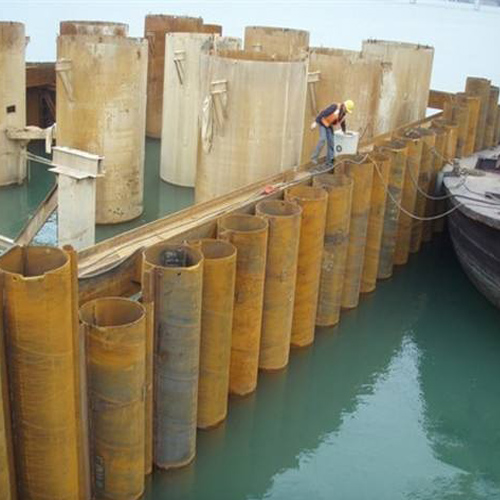 重庆钢护筒现场安装